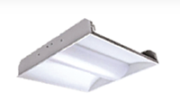 DIS Model 2 x 2 Feet (ft) Size and 3000 Kelvin (K) Color Temperature Dimmable High Performance and Energy Efficient Troffer Light-Emitting Diode (LED) Light