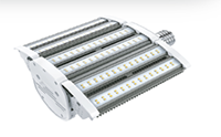 LTCA Model Area Lighting Series 80 Watt (W) Power Consumption, E26 Base, and 3000 Kelvin (K) Typical Color Temperature Light-Emitting Diode (LED) Luminaire
