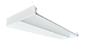 DIS Model 1 x 4 Feet (ft) Size and 3000 Kelvin (K) Color Temperature Dimmable High Performance and Energy Efficient Troffer Light-Emitting Diode (LED) Light