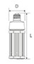 LTCB Model Corn Light Series Light-Emitting Diode (LED) Luminaires - 2